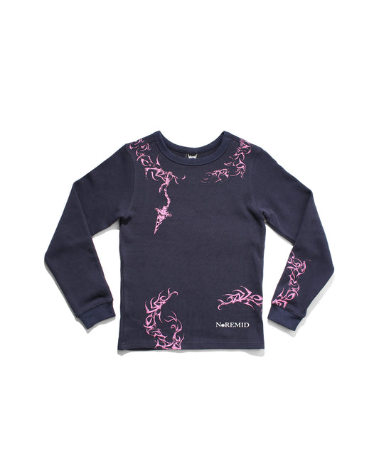 THERMAL L/S TEE – NAVY（予約販売 ※11月初旬お届け予定）