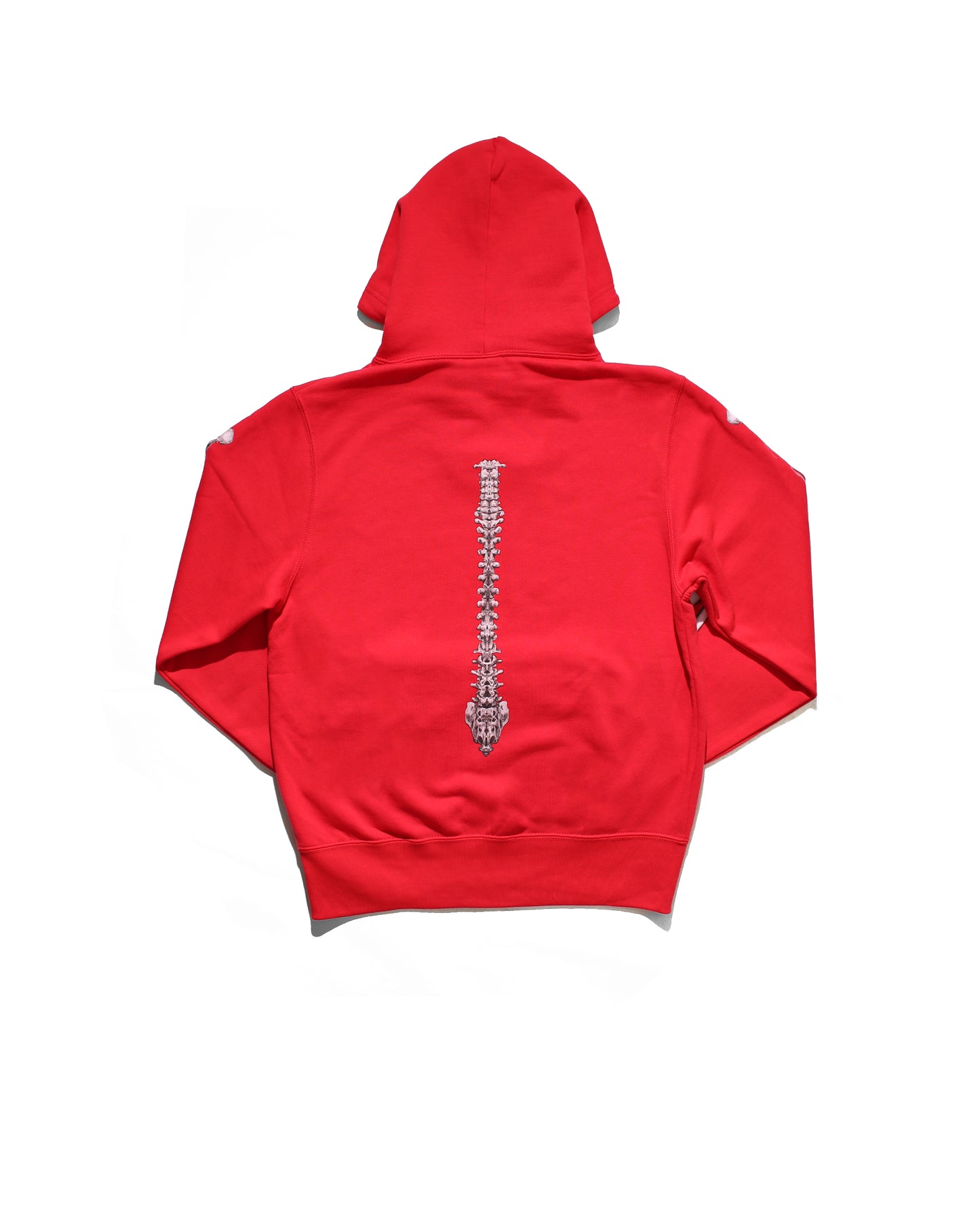 BONE PULLOVER HOODIE – RED