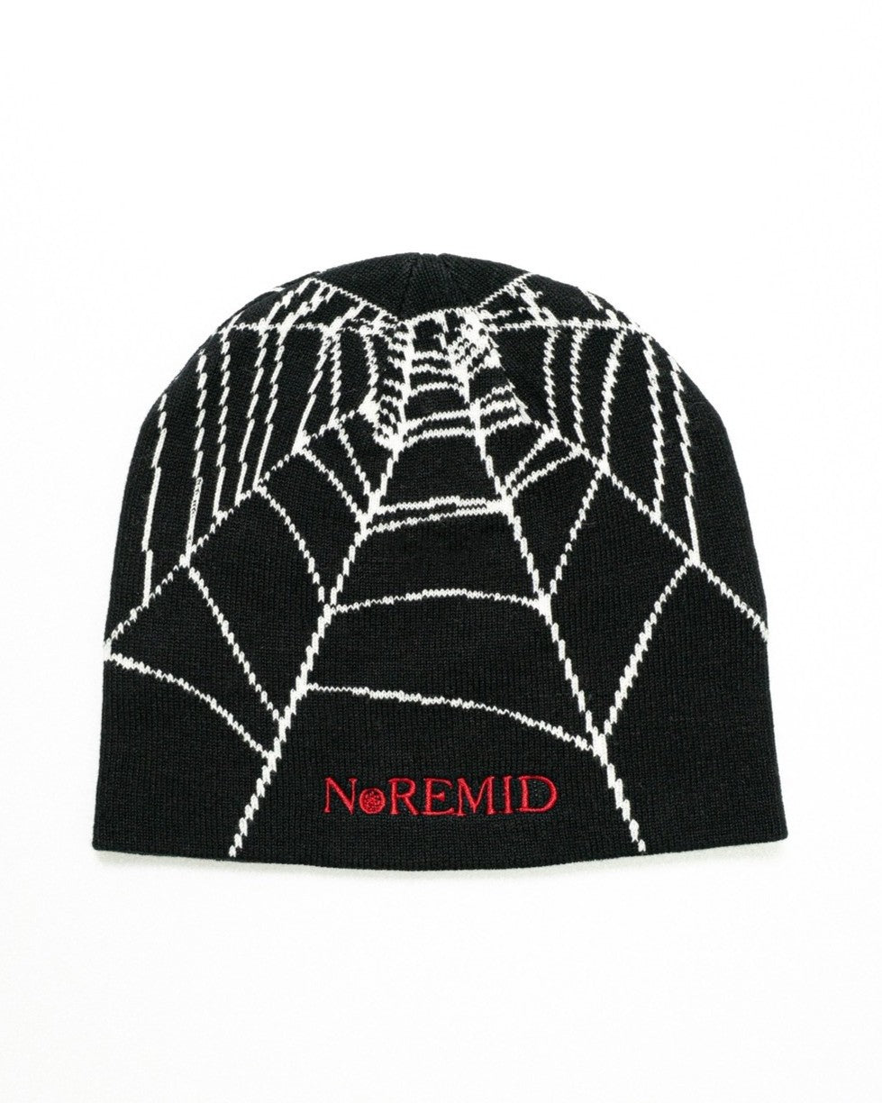 SPIDER BEANIE – BLACK