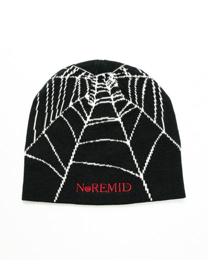 SPIDER BEANIE – BLACK