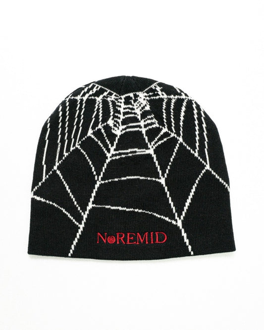SPIDER BEANIE – BLACK