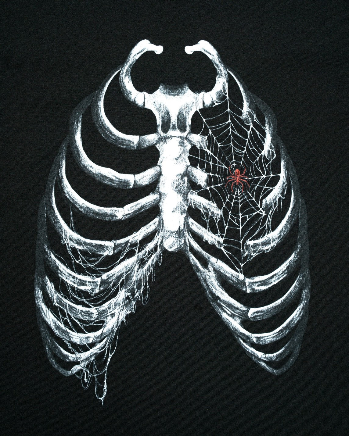 BONE  TEE – BLACK