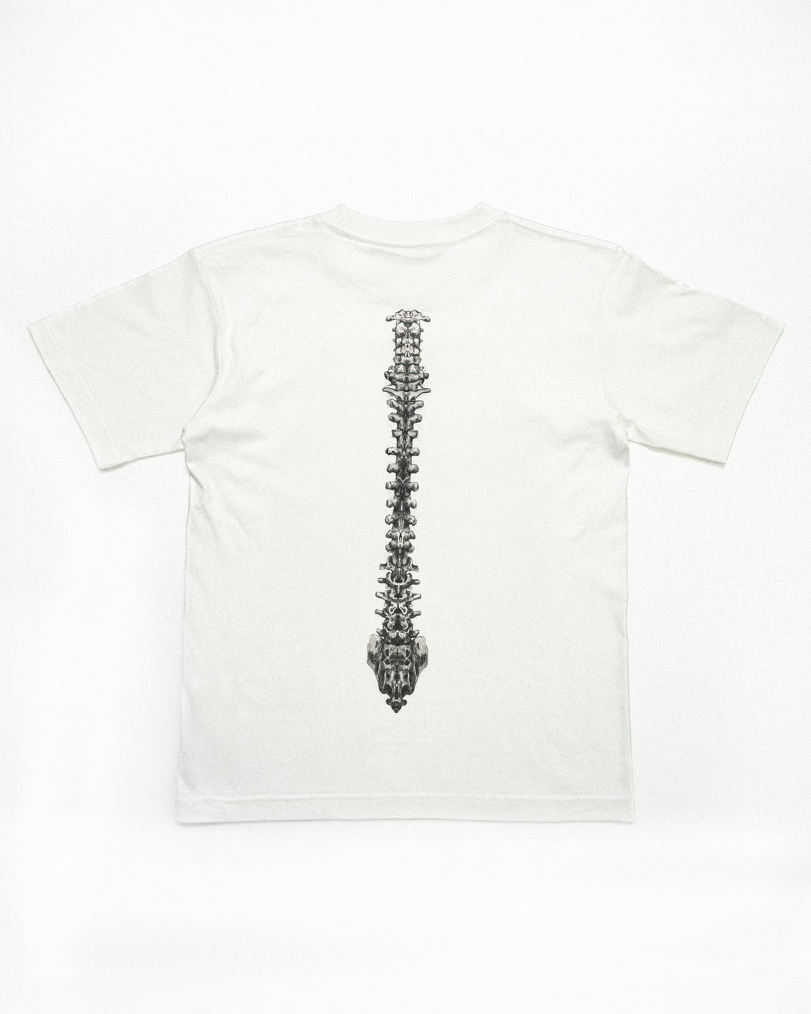 BONE  TEE – WHITE