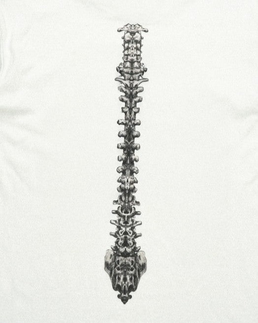 BONE  TEE – WHITE