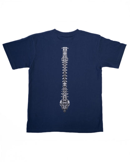 BONE  TEE – NAVY