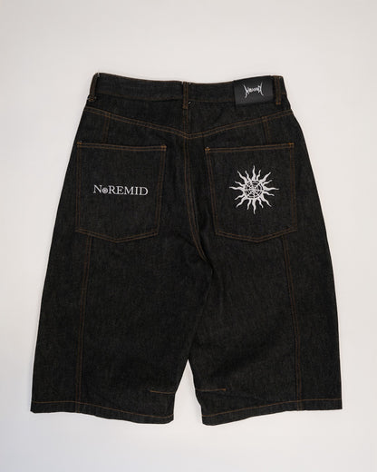 RIGIT BAGGY JORTS – BLACK