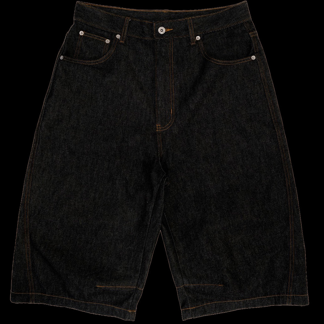 RIGID BAGGY JORTS – BLACK