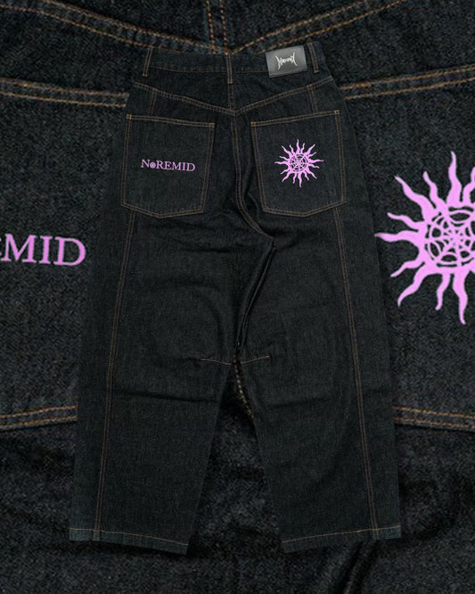 RIGIT SUPER BAGGY DENIM – PINK ＜POP-UP ONLY＞