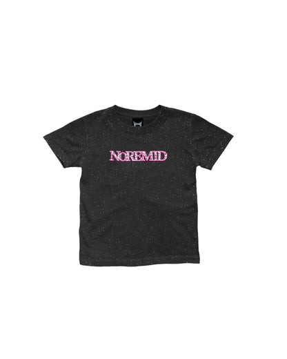 GLITTER TEE – BLACK
