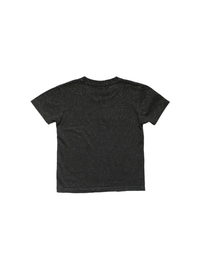 GLITTER TEE – BLACK