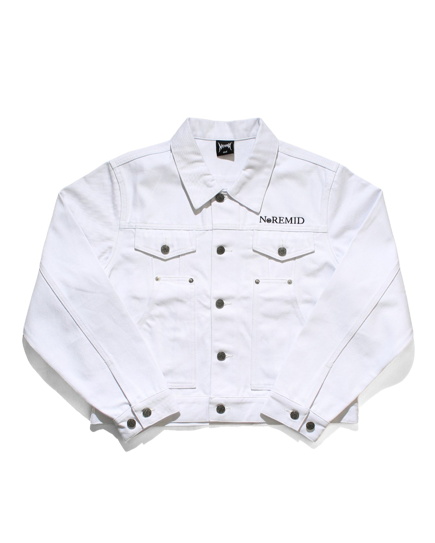 DENIM TRUCKER JKT - WHITE