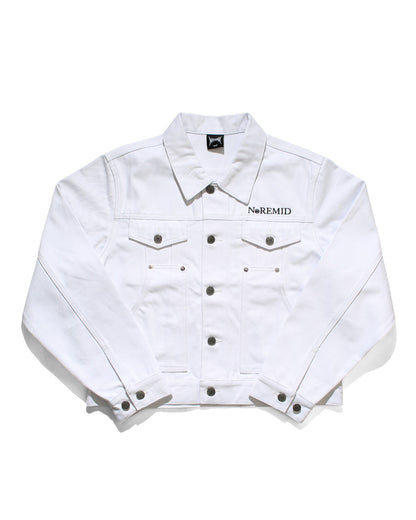 DENIM TRUCKER JKT - WHITE