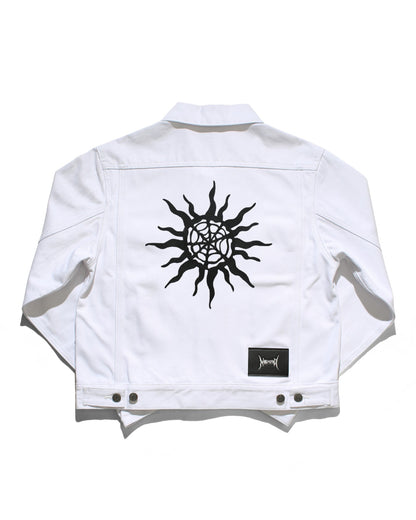 DENIM TRUCKER JKT - WHITE