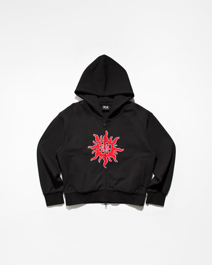 【予約商品】ZIP HOODIE - BLACK