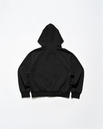 【予約商品】ZIP HOODIE - BLACK