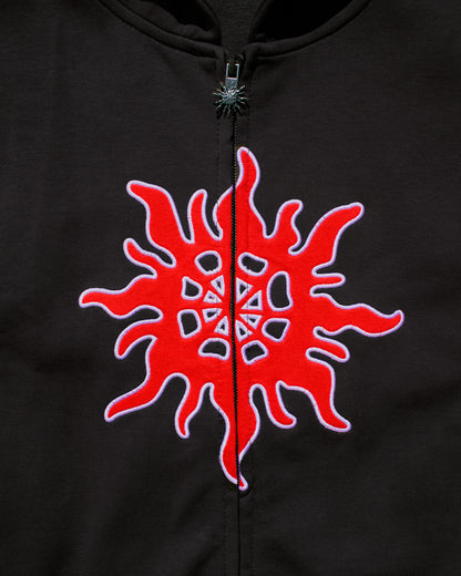 【予約商品】ZIP HOODIE - BLACK